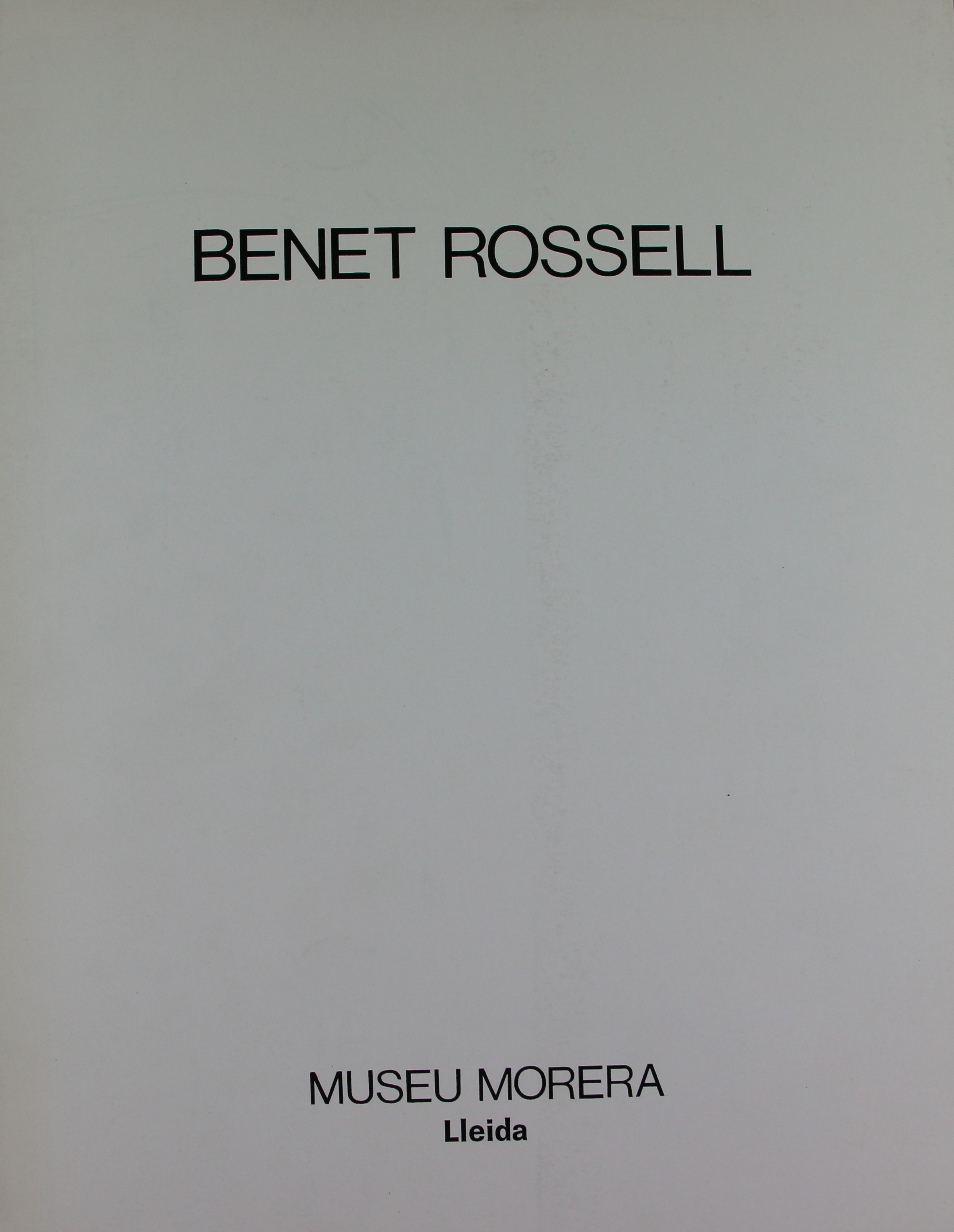 Benet Rossell